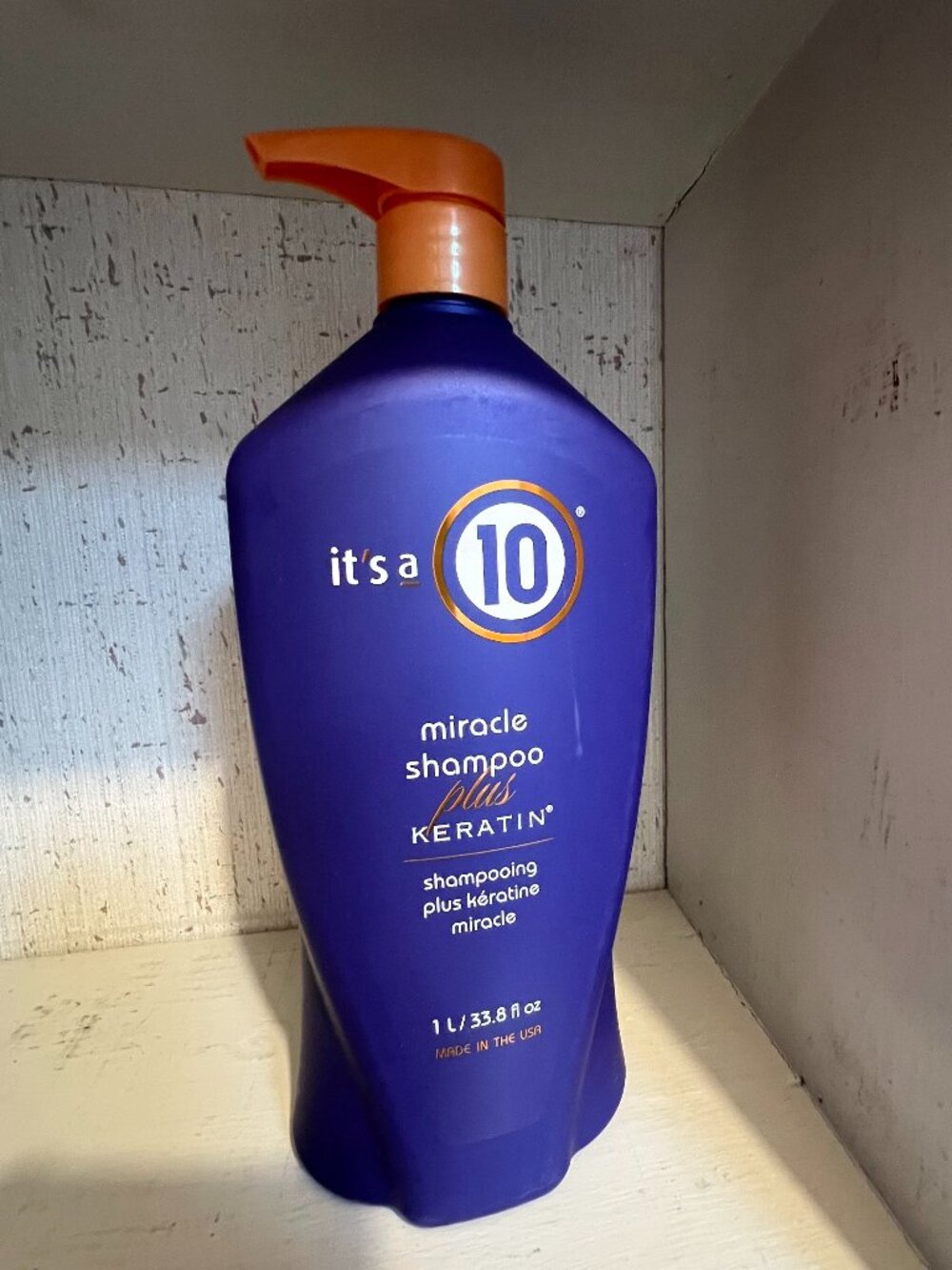Miracle Shampoo Plus Keratin U-HC-10139 It's A 10 33 oz Shampoo Unisex